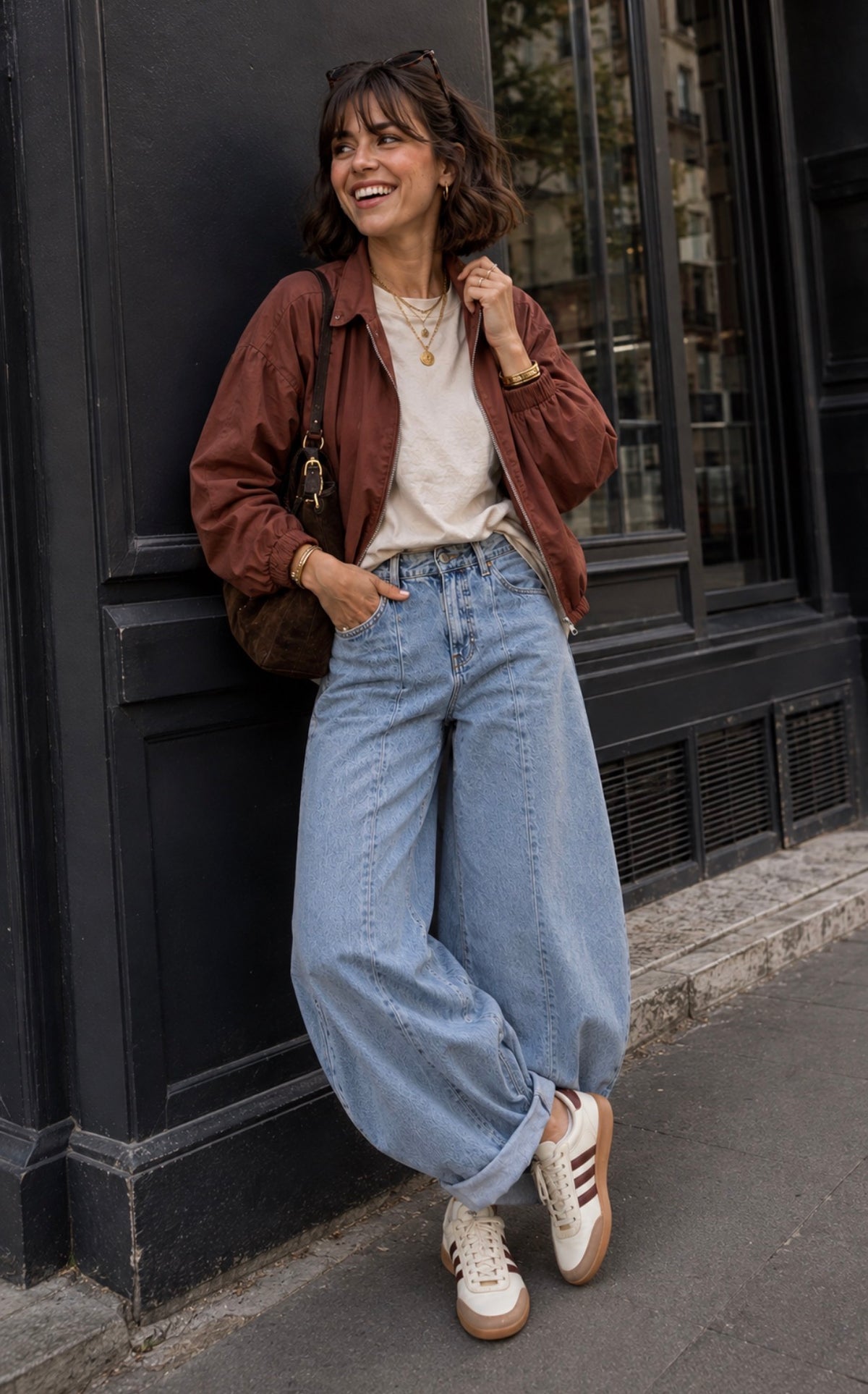 Blouson LYAM - Noisette