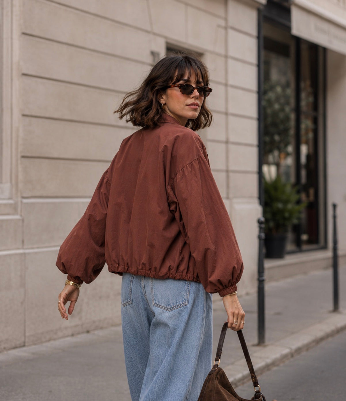 Blouson LYAM - Noisette