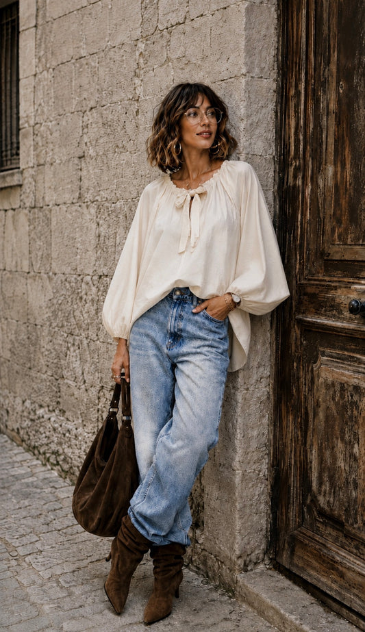 Blouse LOUISA - Ecru