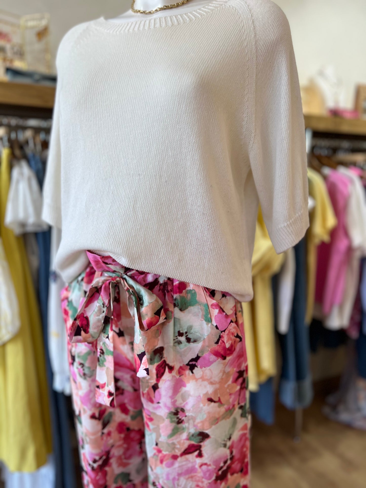 Pantalon CAPRI ROSE