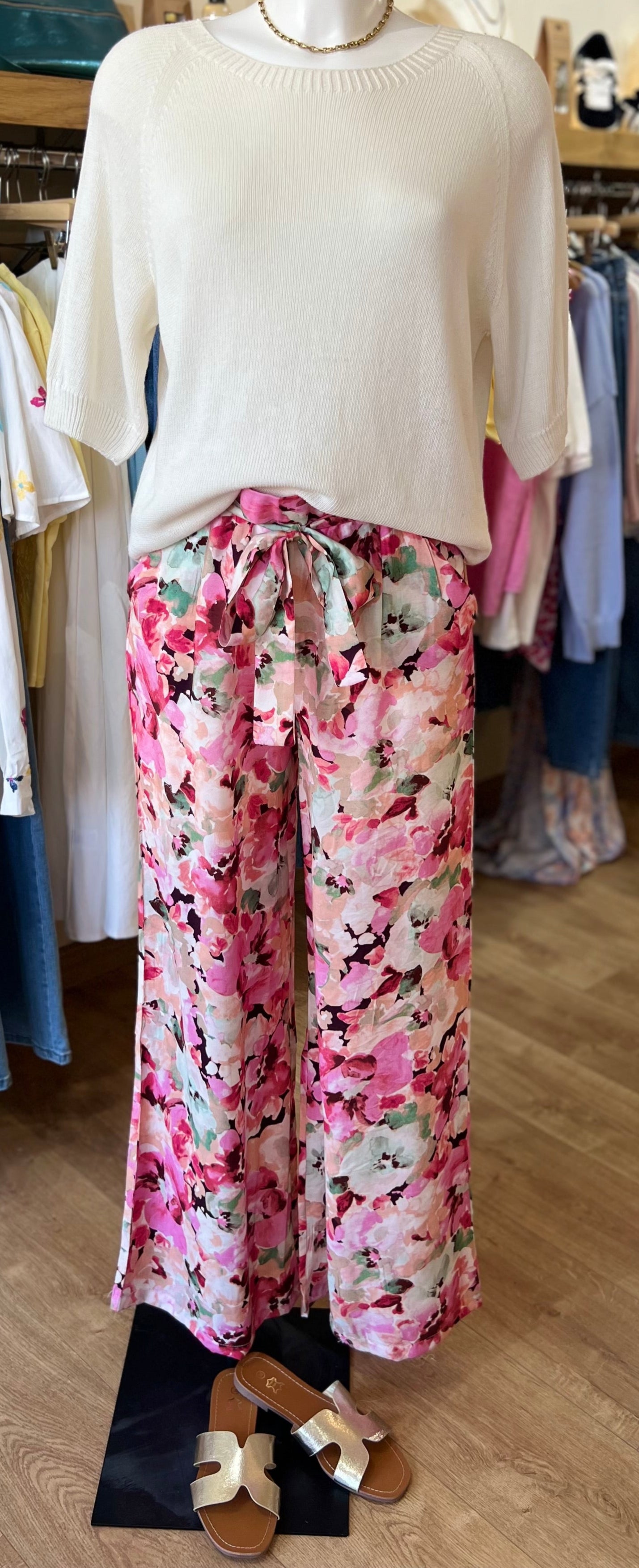 Pantalon CAPRI ROSE