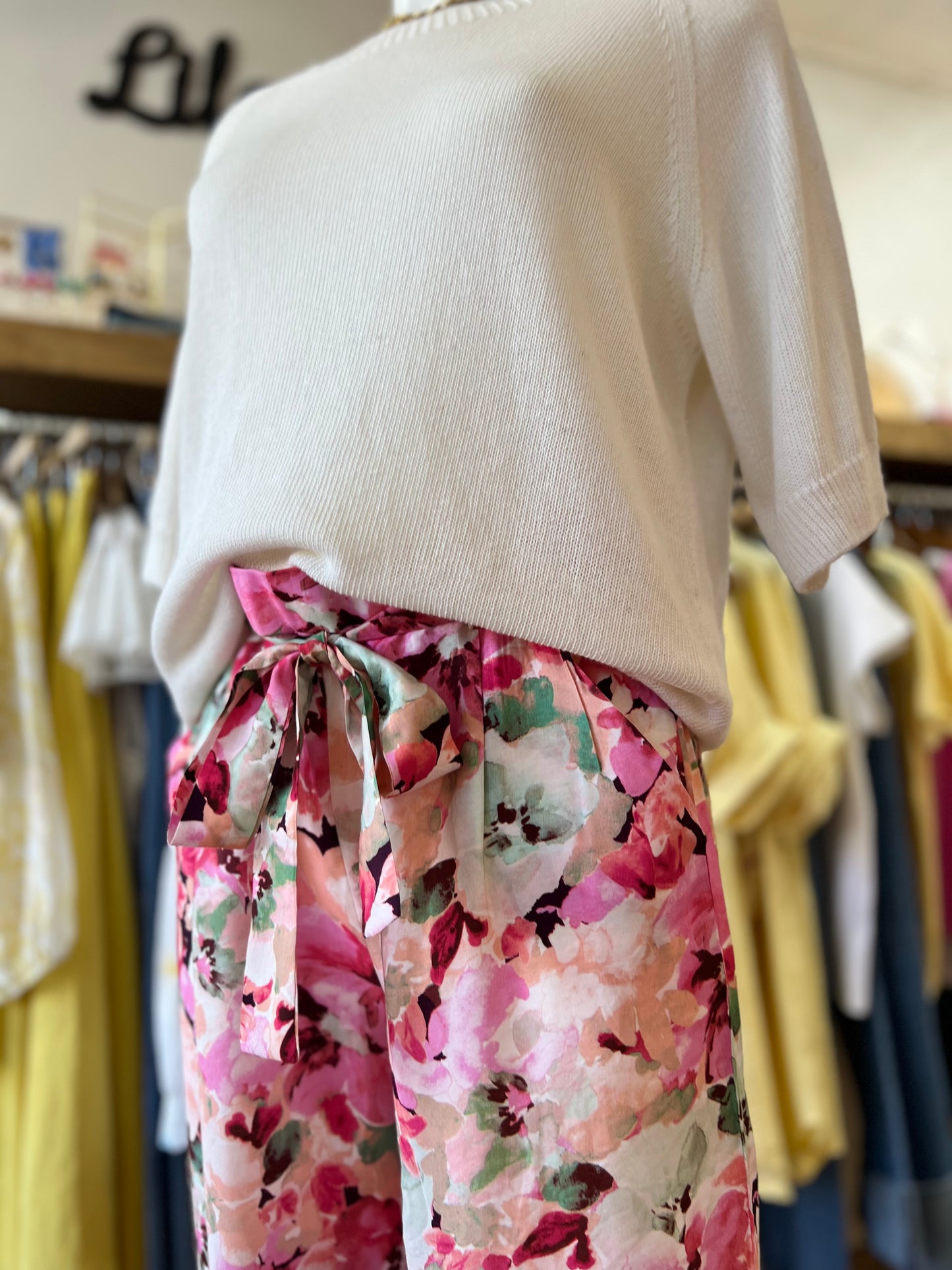 Pantalon CAPRI ROSE