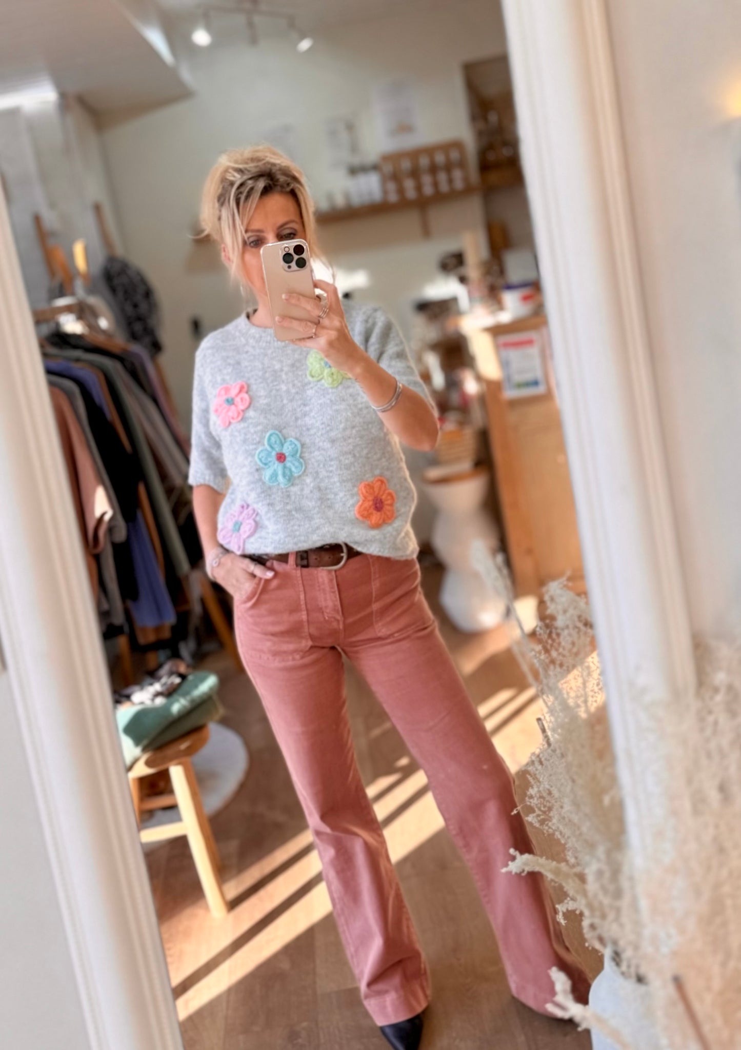 Pantalon SIENNA - Vieux rose