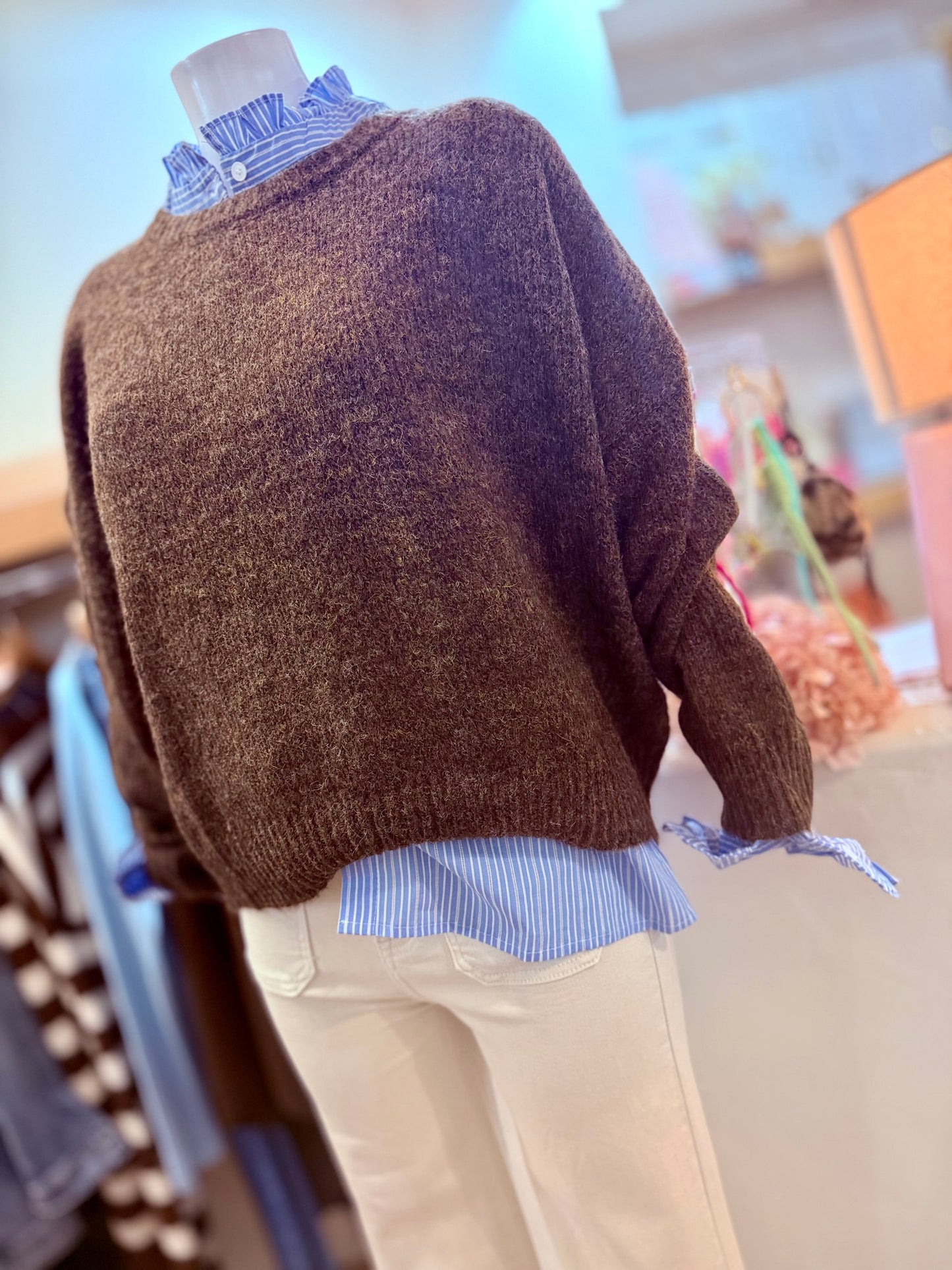 Pull - NOEMIE - Chocolat