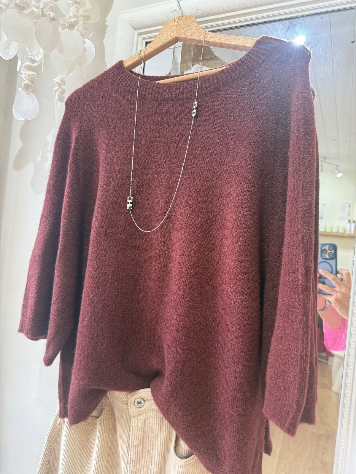 Pull Margot - Bordeaux